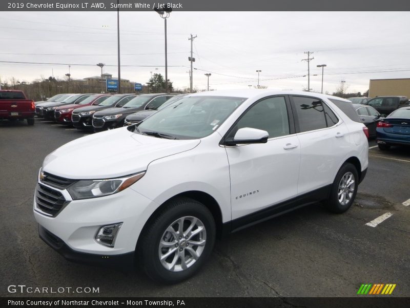 Summit White / Jet Black 2019 Chevrolet Equinox LT AWD