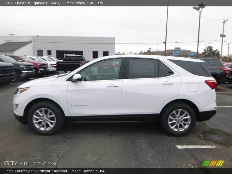 Summit White / Jet Black 2019 Chevrolet Equinox LT AWD
