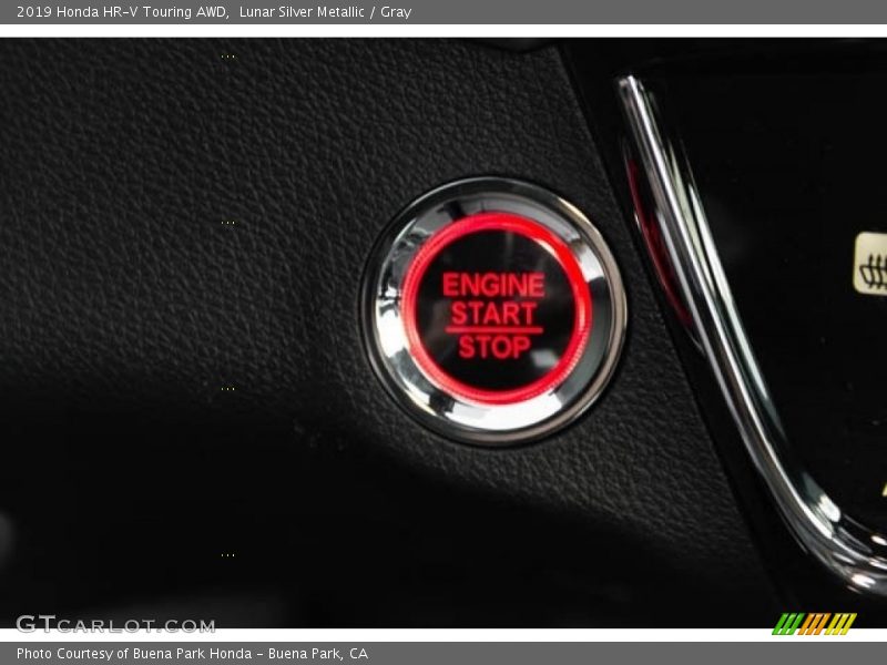Lunar Silver Metallic / Gray 2019 Honda HR-V Touring AWD