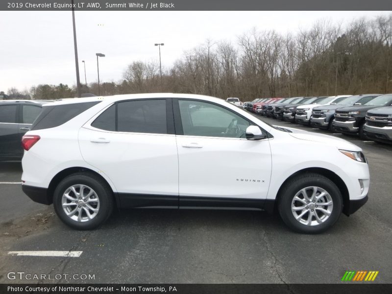 Summit White / Jet Black 2019 Chevrolet Equinox LT AWD