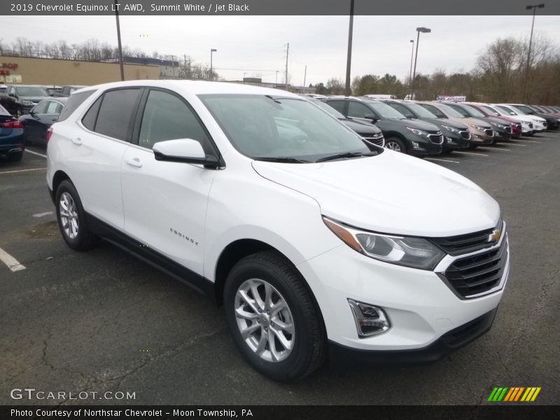 Summit White / Jet Black 2019 Chevrolet Equinox LT AWD