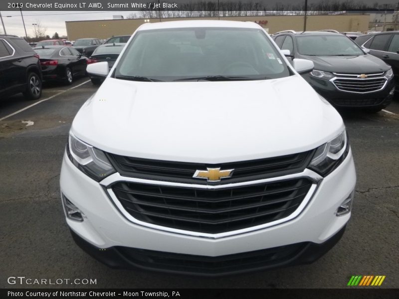 Summit White / Jet Black 2019 Chevrolet Equinox LT AWD