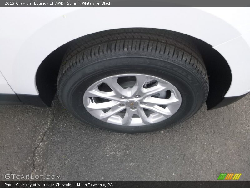 Summit White / Jet Black 2019 Chevrolet Equinox LT AWD