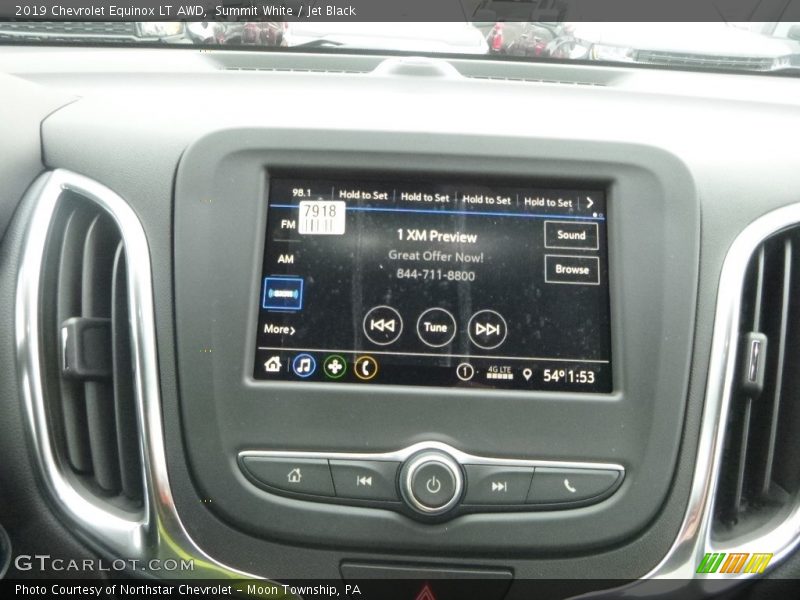 Summit White / Jet Black 2019 Chevrolet Equinox LT AWD