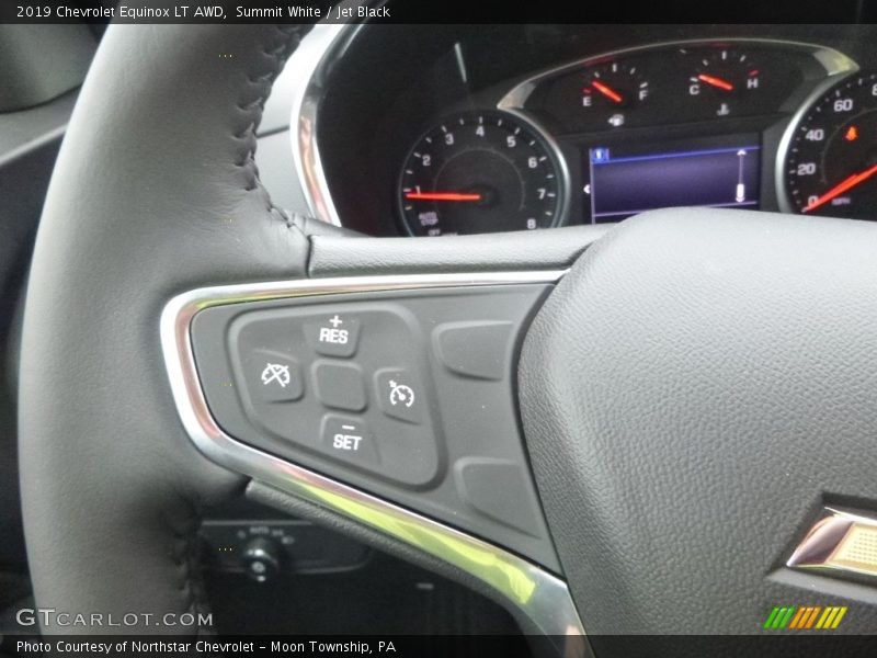 Summit White / Jet Black 2019 Chevrolet Equinox LT AWD
