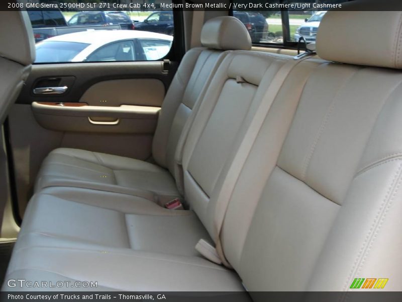 Medium Brown Metallic / Very Dark Cashmere/Light Cashmere 2008 GMC Sierra 2500HD SLT Z71 Crew Cab 4x4