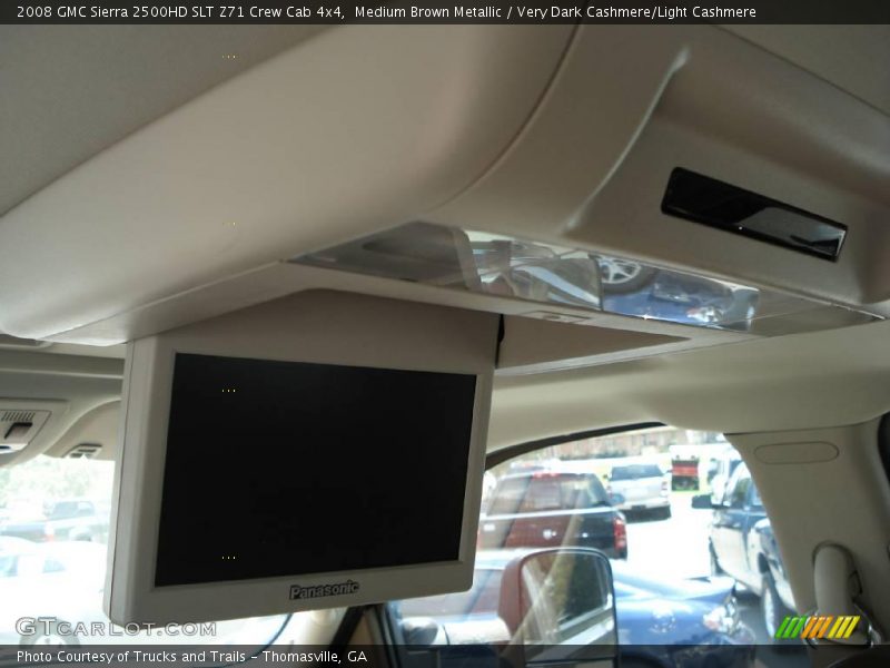 Medium Brown Metallic / Very Dark Cashmere/Light Cashmere 2008 GMC Sierra 2500HD SLT Z71 Crew Cab 4x4