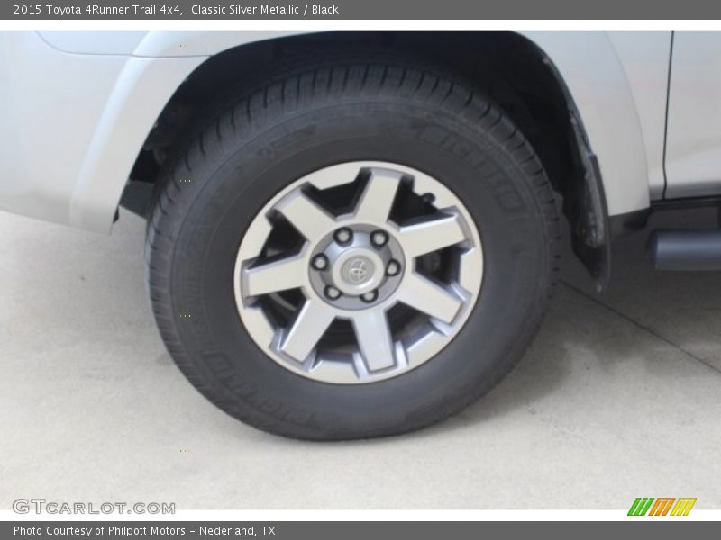 Classic Silver Metallic / Black 2015 Toyota 4Runner Trail 4x4