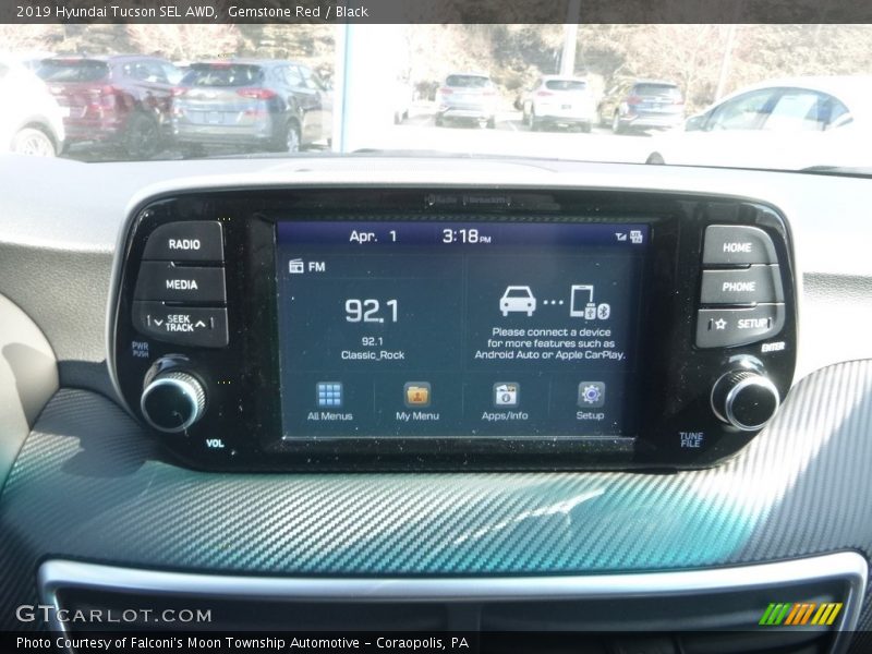 Gemstone Red / Black 2019 Hyundai Tucson SEL AWD