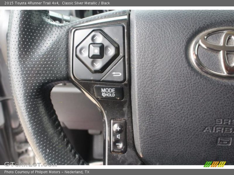 Classic Silver Metallic / Black 2015 Toyota 4Runner Trail 4x4