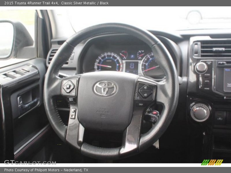 Classic Silver Metallic / Black 2015 Toyota 4Runner Trail 4x4