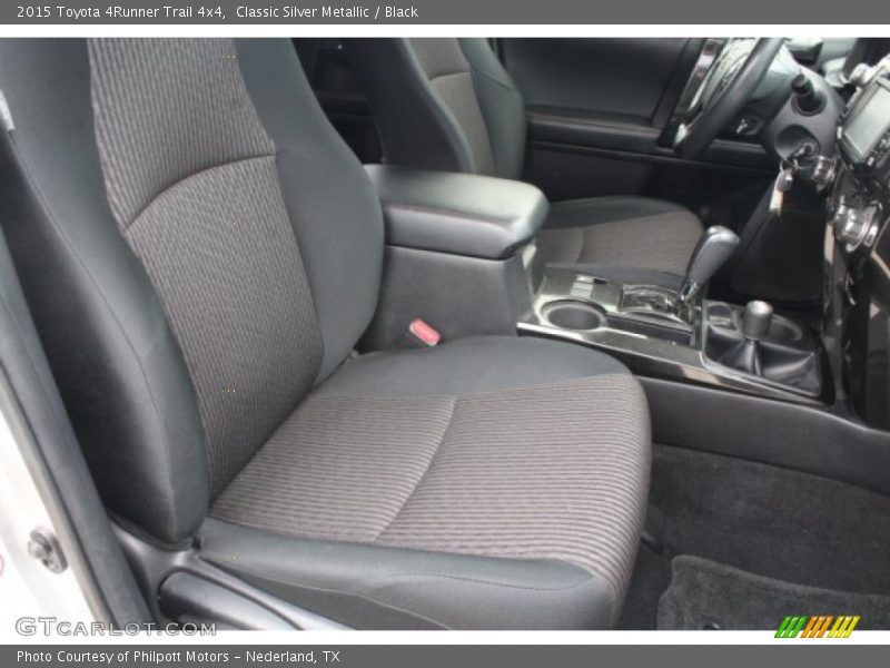 Classic Silver Metallic / Black 2015 Toyota 4Runner Trail 4x4