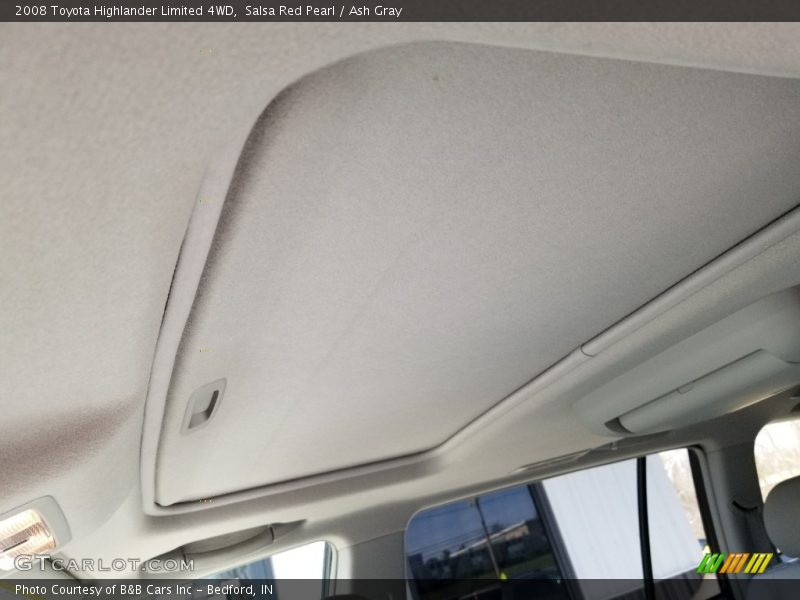 Salsa Red Pearl / Ash Gray 2008 Toyota Highlander Limited 4WD