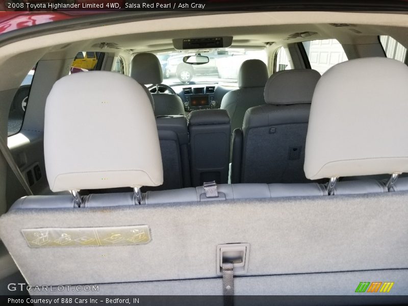 Salsa Red Pearl / Ash Gray 2008 Toyota Highlander Limited 4WD