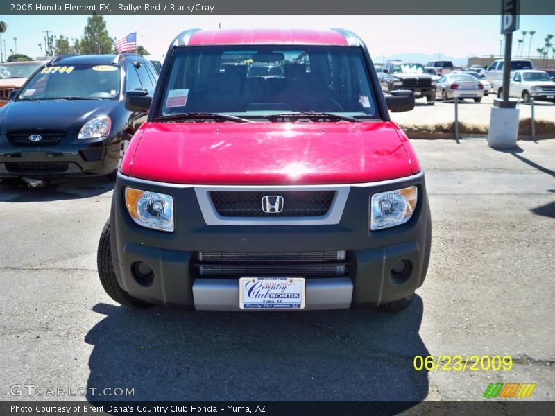 Rallye Red / Black/Gray 2006 Honda Element EX
