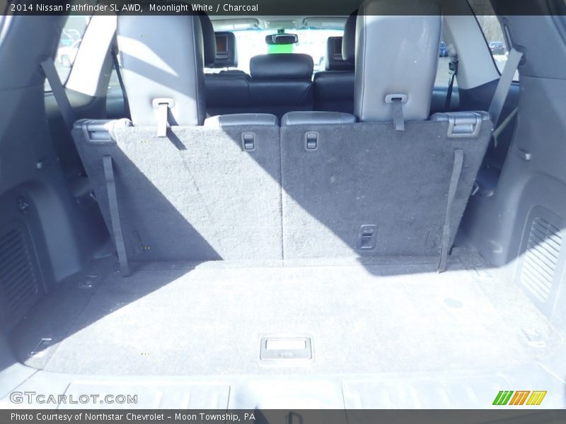 Moonlight White / Charcoal 2014 Nissan Pathfinder SL AWD