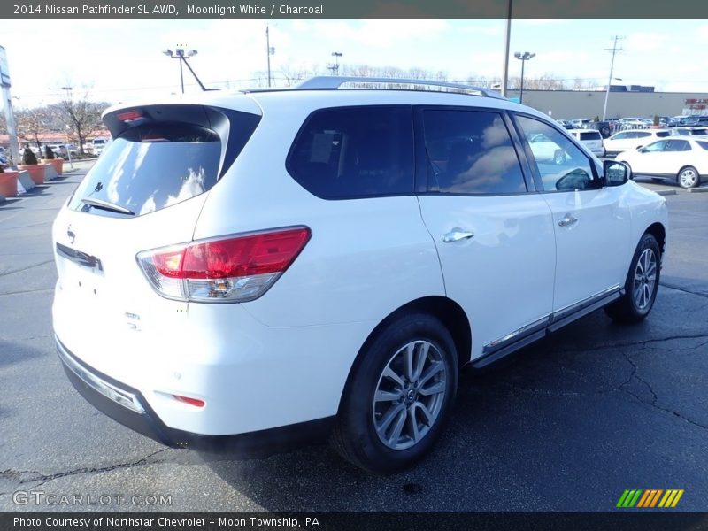 Moonlight White / Charcoal 2014 Nissan Pathfinder SL AWD
