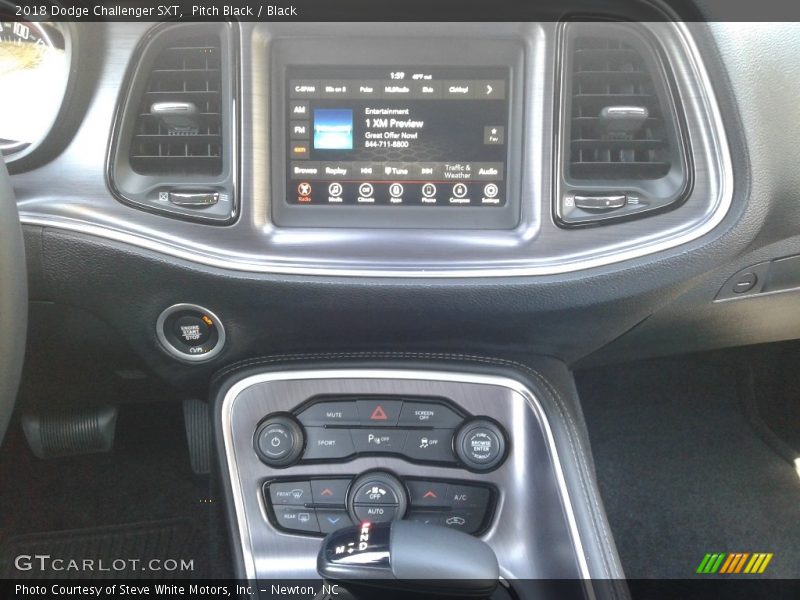 Pitch Black / Black 2018 Dodge Challenger SXT