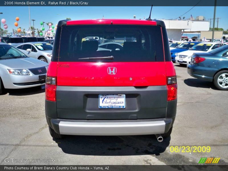 Rallye Red / Black/Gray 2006 Honda Element EX
