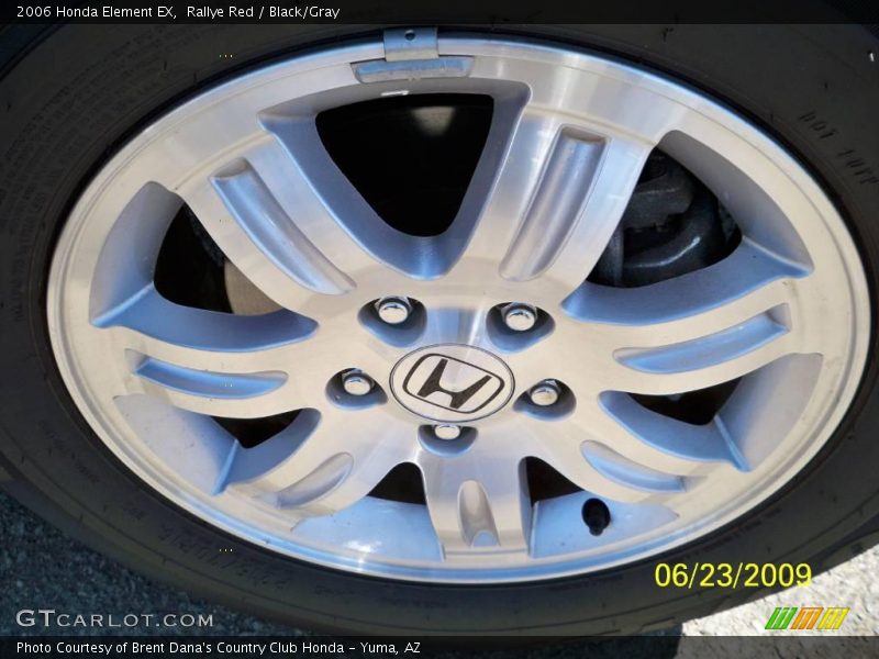 Rallye Red / Black/Gray 2006 Honda Element EX