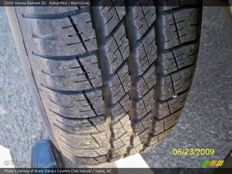 Rallye Red / Black/Gray 2006 Honda Element EX