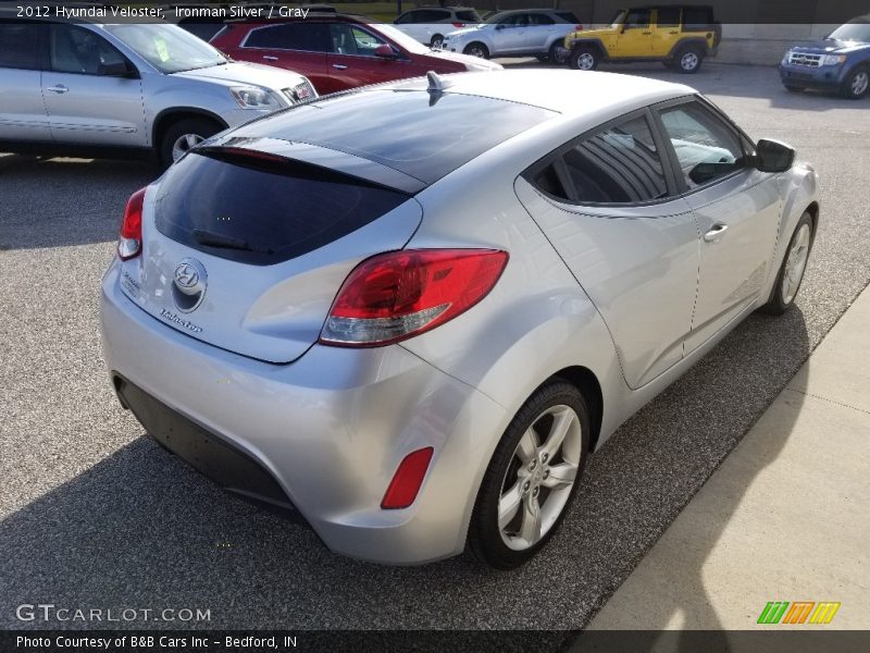 Ironman Silver / Gray 2012 Hyundai Veloster
