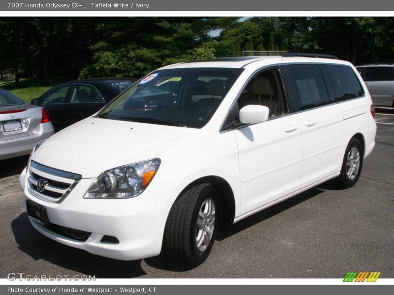 Taffeta White / Ivory 2007 Honda Odyssey EX-L