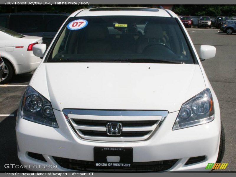 Taffeta White / Ivory 2007 Honda Odyssey EX-L