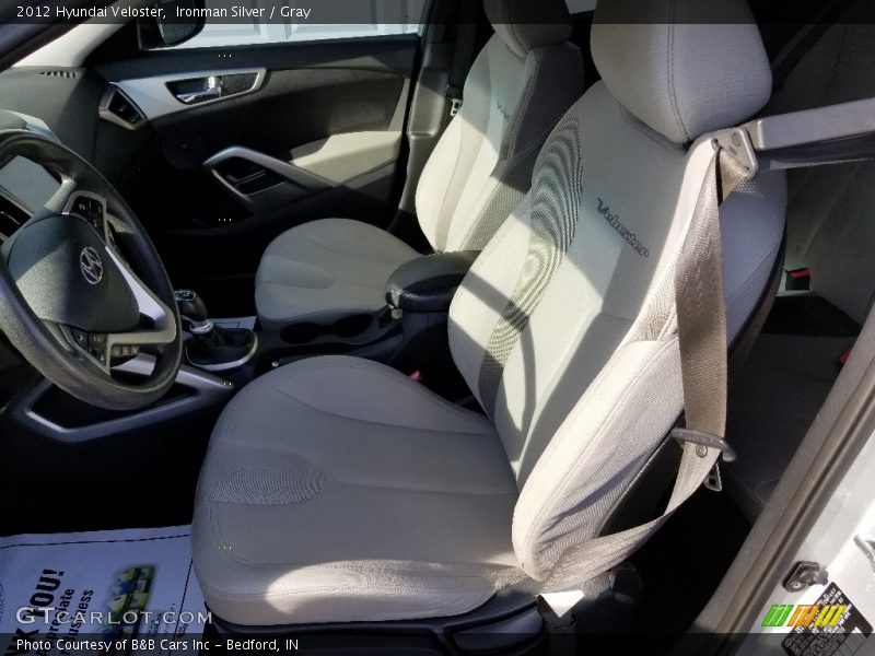 Ironman Silver / Gray 2012 Hyundai Veloster
