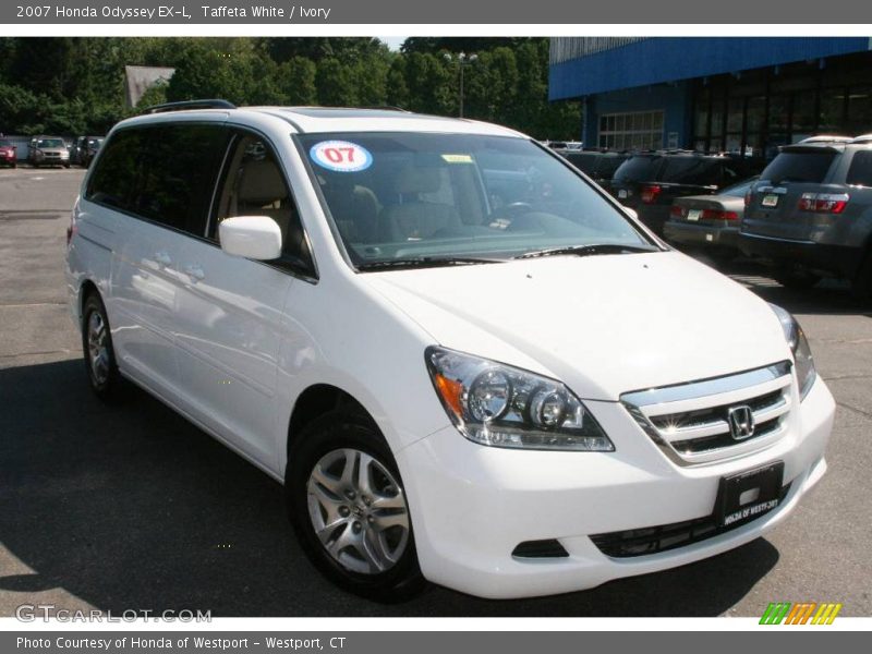 Taffeta White / Ivory 2007 Honda Odyssey EX-L