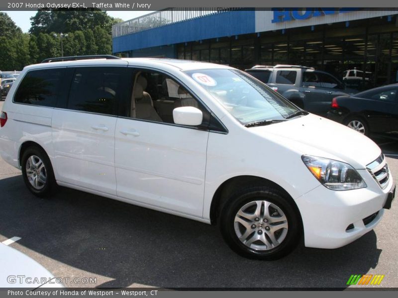 Taffeta White / Ivory 2007 Honda Odyssey EX-L