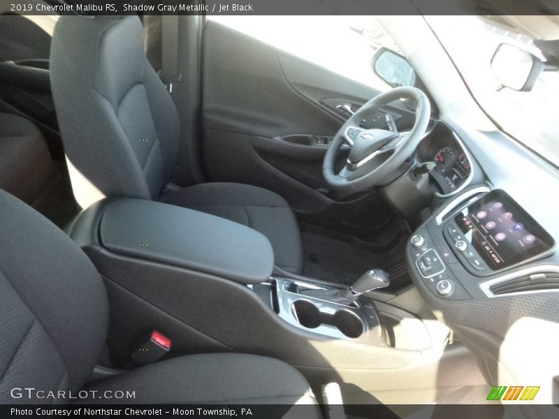 Shadow Gray Metallic / Jet Black 2019 Chevrolet Malibu RS