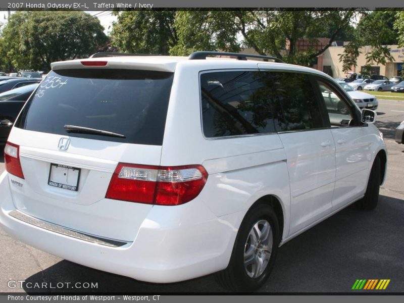 Taffeta White / Ivory 2007 Honda Odyssey EX-L