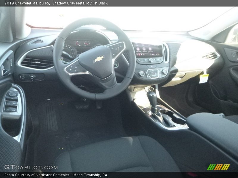 Shadow Gray Metallic / Jet Black 2019 Chevrolet Malibu RS