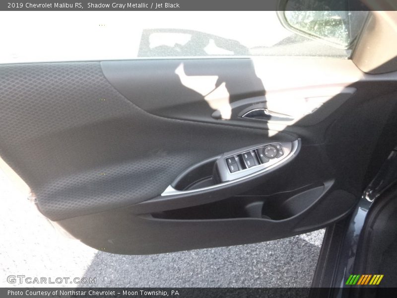 Shadow Gray Metallic / Jet Black 2019 Chevrolet Malibu RS