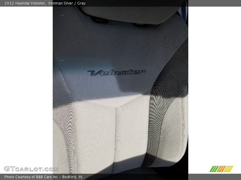 Ironman Silver / Gray 2012 Hyundai Veloster