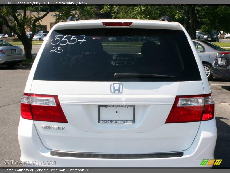 Taffeta White / Ivory 2007 Honda Odyssey EX-L