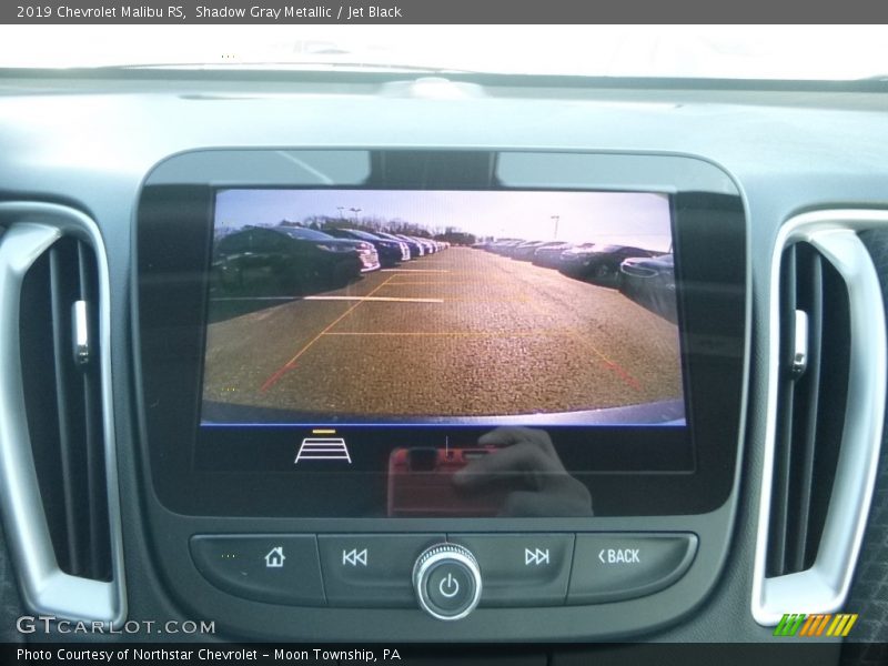 Shadow Gray Metallic / Jet Black 2019 Chevrolet Malibu RS