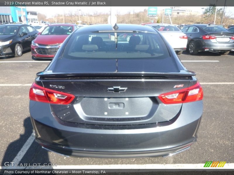 Shadow Gray Metallic / Jet Black 2019 Chevrolet Malibu RS