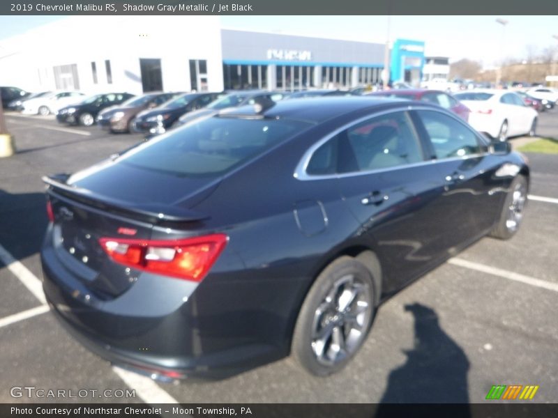 Shadow Gray Metallic / Jet Black 2019 Chevrolet Malibu RS