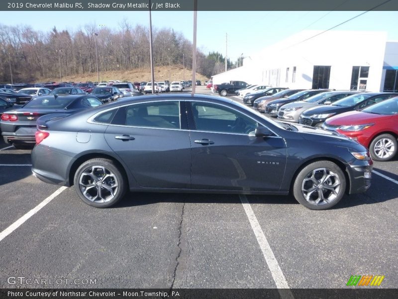 Shadow Gray Metallic / Jet Black 2019 Chevrolet Malibu RS