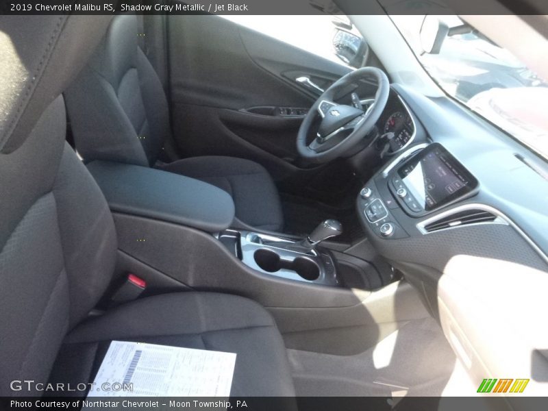 Shadow Gray Metallic / Jet Black 2019 Chevrolet Malibu RS