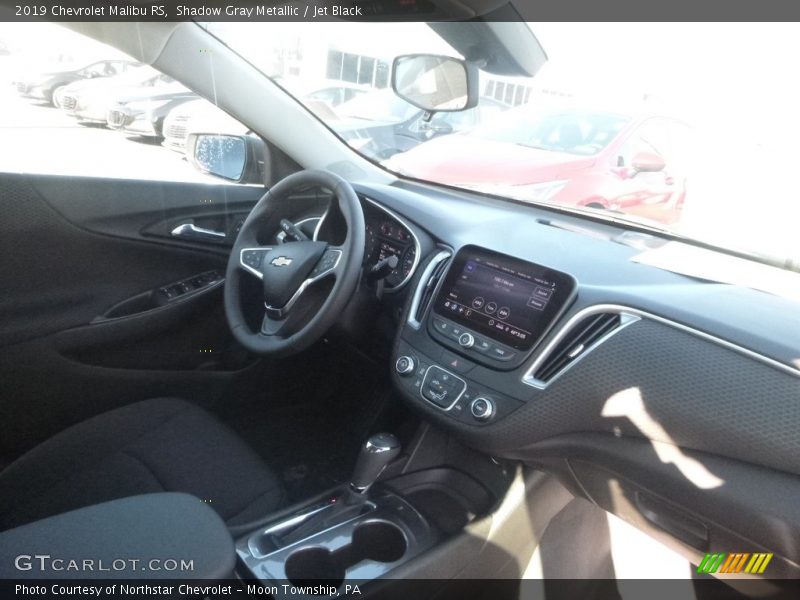 Shadow Gray Metallic / Jet Black 2019 Chevrolet Malibu RS