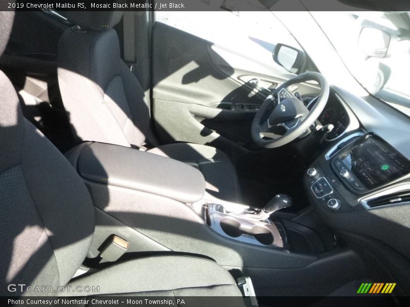 Mosaic Black Metallic / Jet Black 2019 Chevrolet Malibu RS