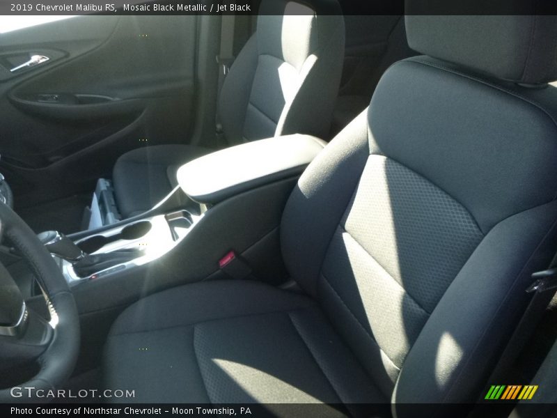 Mosaic Black Metallic / Jet Black 2019 Chevrolet Malibu RS