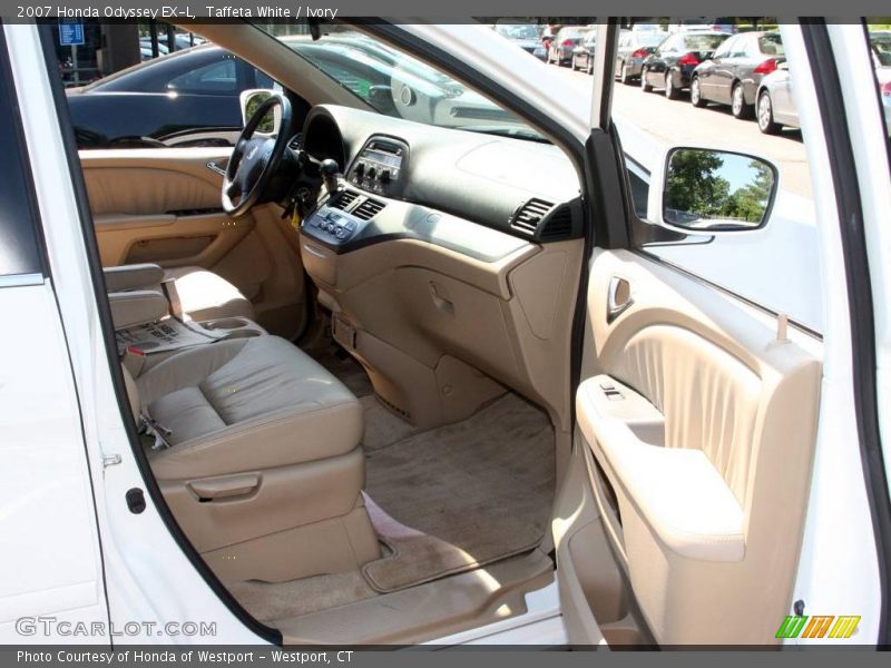 Taffeta White / Ivory 2007 Honda Odyssey EX-L