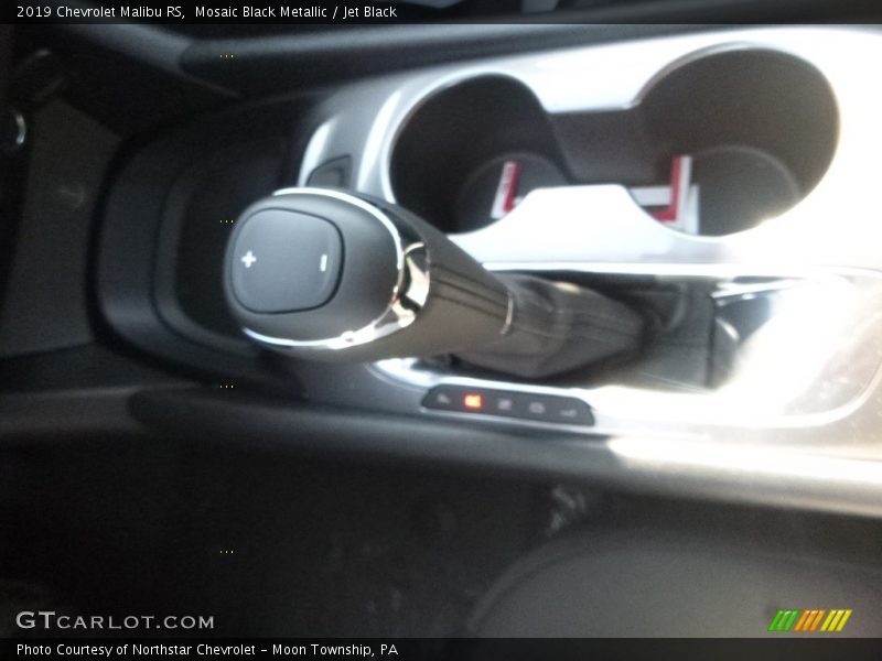 Mosaic Black Metallic / Jet Black 2019 Chevrolet Malibu RS