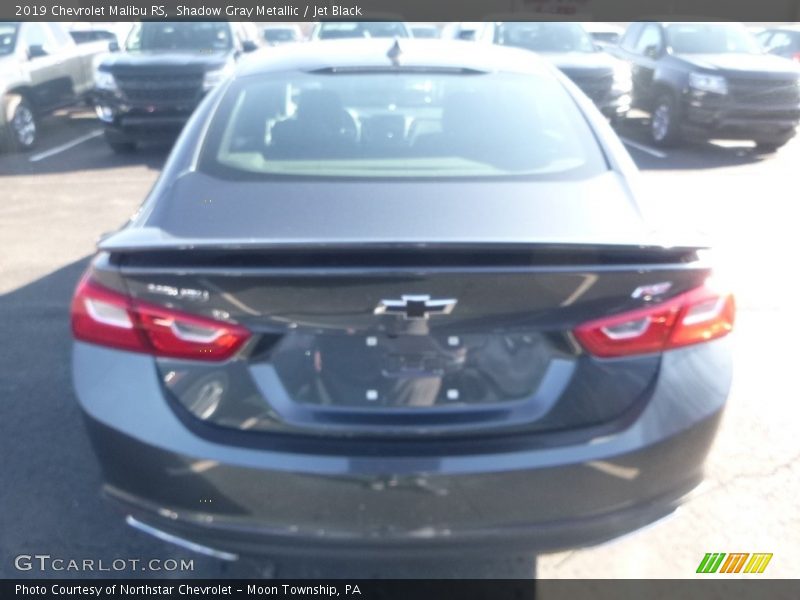 Shadow Gray Metallic / Jet Black 2019 Chevrolet Malibu RS
