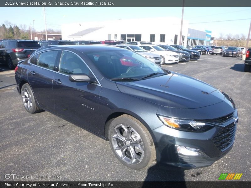Shadow Gray Metallic / Jet Black 2019 Chevrolet Malibu RS