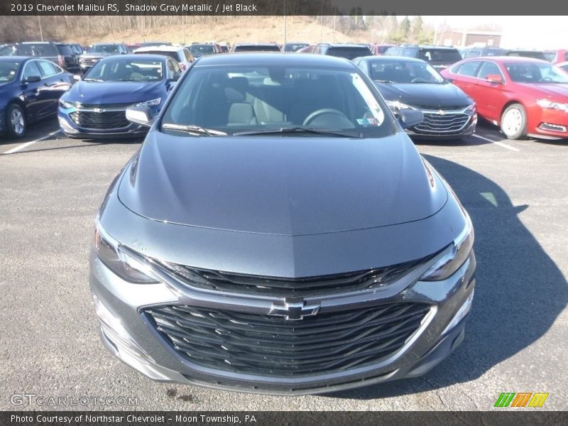 Shadow Gray Metallic / Jet Black 2019 Chevrolet Malibu RS
